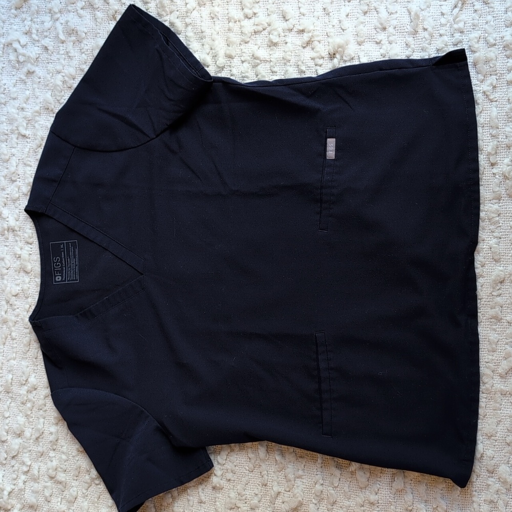 Figs Black Women's Top